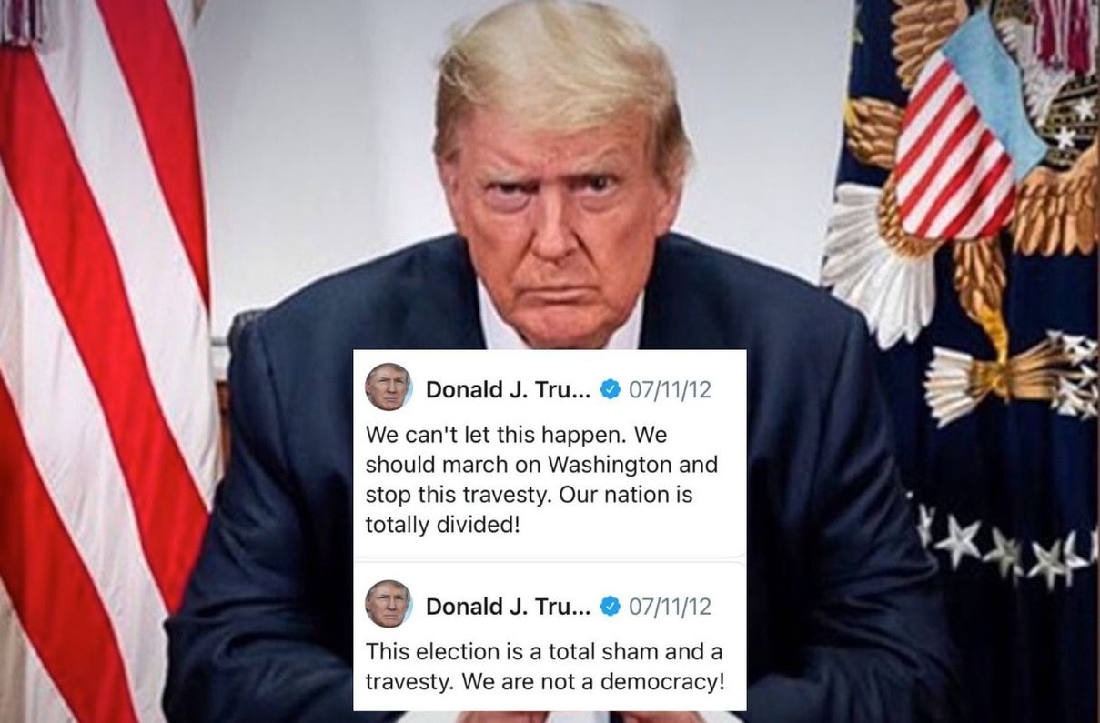 Quando Trump voleva la marcia su Washington dopo l’elezione di Obama article-post