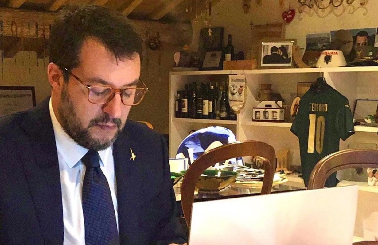 Salvini candida Bertolaso