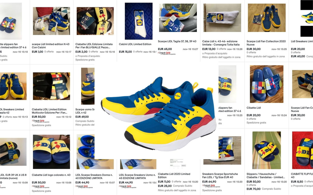 Quelli che fanno la cresta anche sulle scarpe della Lidl article-post