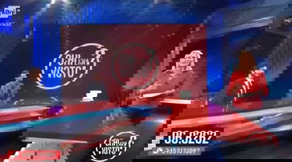 Federica Sciarelli e Sileri che «sicuramente sta in qualche studio televisivo»