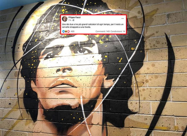 Per Filippo Facci, Maradona è «un cervello strappato a una favela»