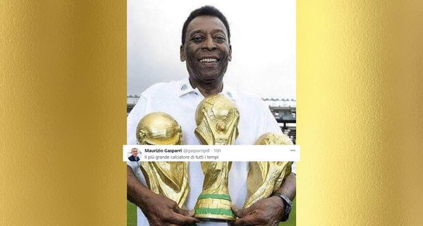 Il tempismo di Gasparri che esalta Pelé