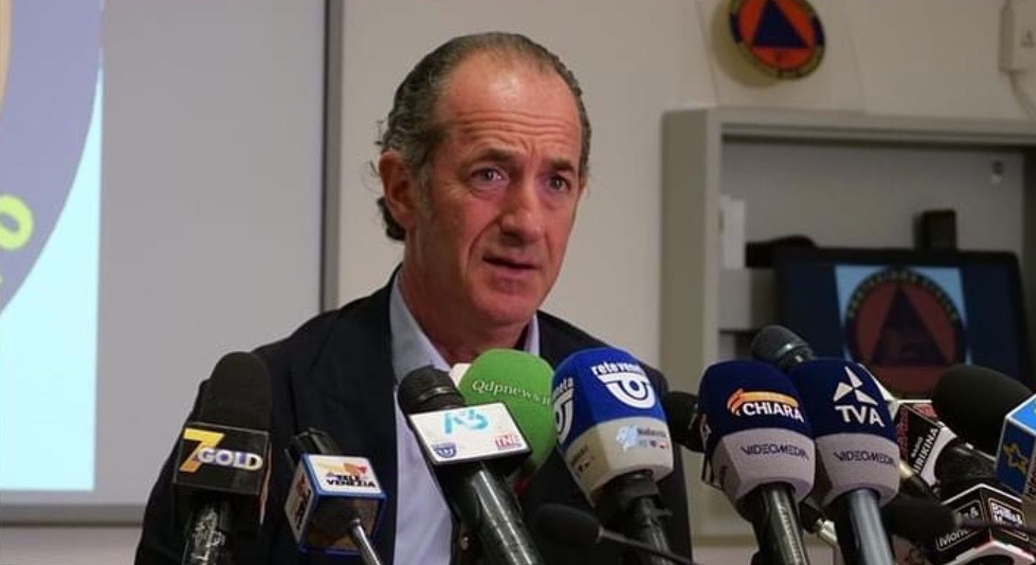 Zaia su contagi in Veneto