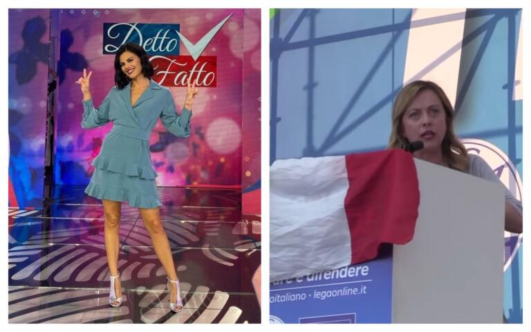 Bianca Guaccero come Giorgia Meloni: «Sono una donna, sono una madre» Bianca Guaccero come Giorgia Meloni: «Sono una donna, sono una madre»
