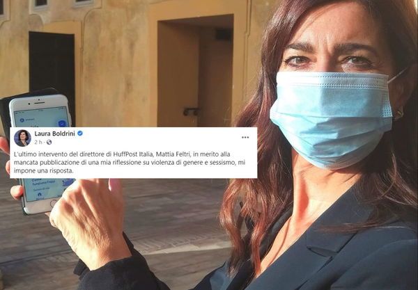 Boldrini: «Mattia Feltri ha definito il sessismo il napalm del nostro tempo»