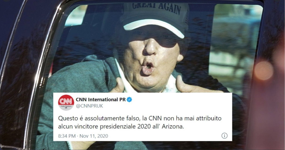 La CNN corregge (in italiano) un titolo di Libero su Trump definendolo «assolutamente falso» article-post