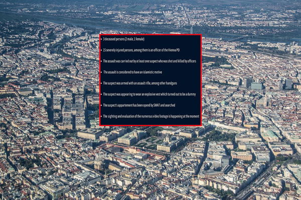 Cosa c’è davvero di ufficiale sull’attentato di Vienna