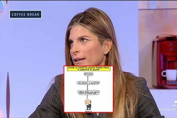 I problemi di questa vignetta di Natangelo su Laura Ravetto