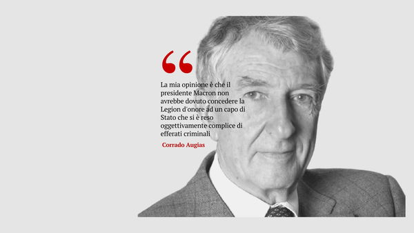 Il gesto di Augias vale più di mille articoli: restituisce la Legion d’onore, in memoria di Giulio Regeni