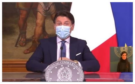 Conte spiega le restrizioni: “Preoccupati dalla possibile impennata della curva” article-post