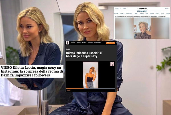 Il voyeurismo dei giornali italiani su Diletta Leotta