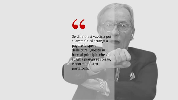 Prosegue la battaglia editoriale di Feltri contro chi non si vuole vaccinare