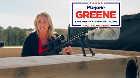 La deputata di QAnon mette all’asta online il fucile automatico article-post