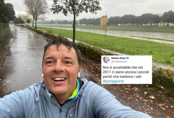 Quando Renzi twittava contro i veti inaccettabili dei «piccoli partiti»