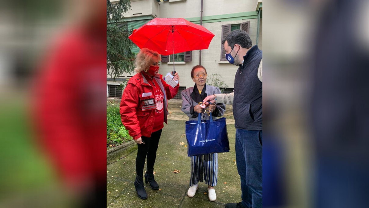 «Mia madre non è una clochard, ma è stata lo stesso fotografata con Salvini» article-post
