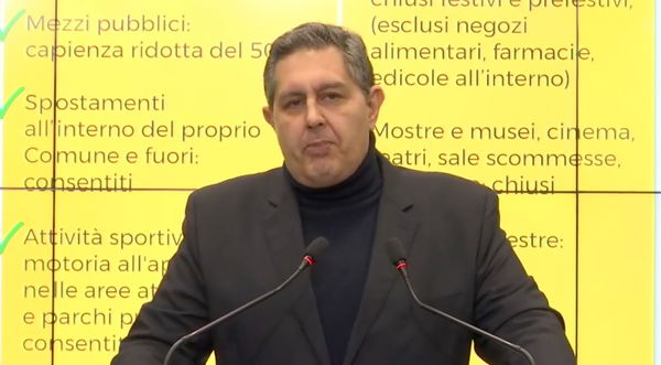 Cosa ha realmente detto Toti sulle zone e i «vasi comunicanti» | VIDEO