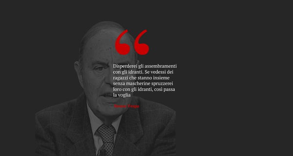 Vespa va in tv a proporre il suo rimedio contro gli assembramenti | VIDEO