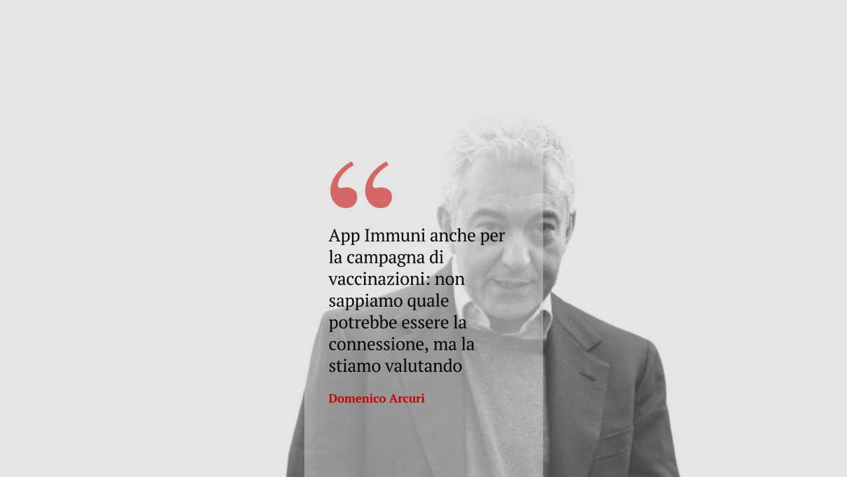 Arcuri dice che app Immuni sarà utile per le vaccinazioni, ma non sa ancora come article-post