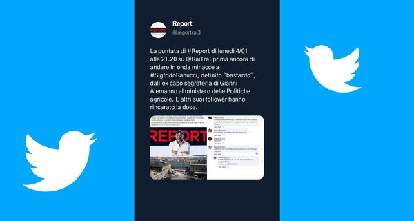 L’ex capo segreteria di Alemanno e le minacce via social a Sigfrido Ranucci