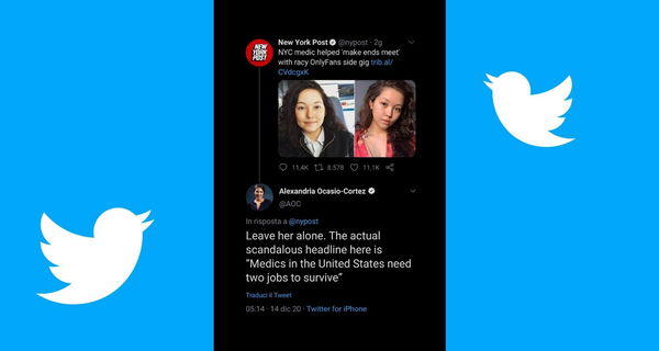 Ocasio-Cortez riprende NYP per il titolo sul paramedico che vende le sue foto su Onlyfans