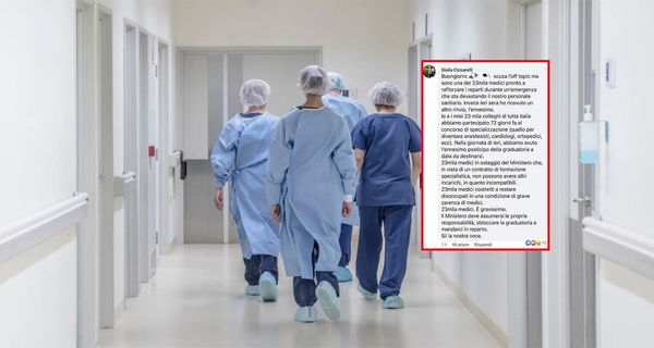 La mobilitazione social dei 23 mila medici abilitati non ancora in servizio: «Fateci dare il nostro supporto per l’emergenza»