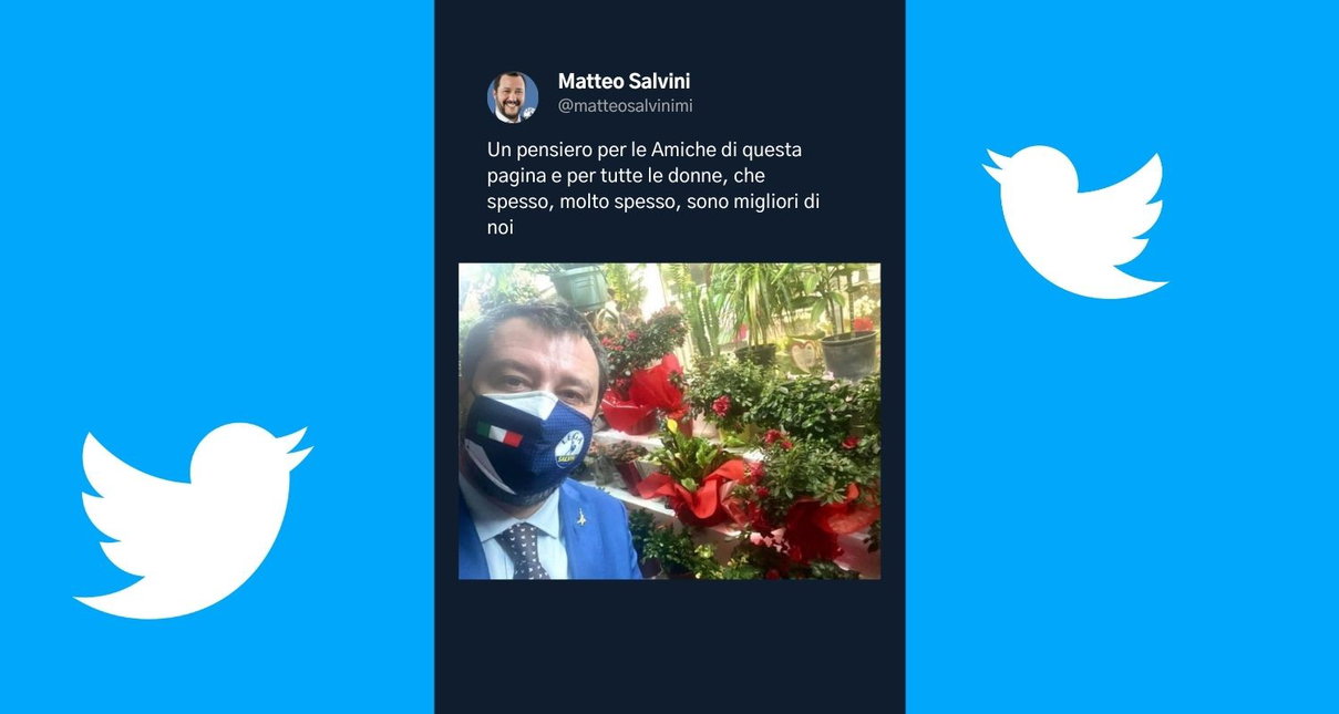 Dalla bambola gonfiabile ai fiori: i progressi (non pervenuti) di Salvini quando si parla di donne article-post