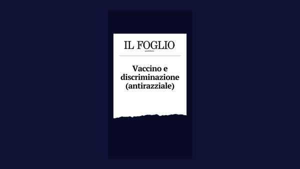 L’esempio del Foglio che corregge un articolo sul vaccino alla Cornell