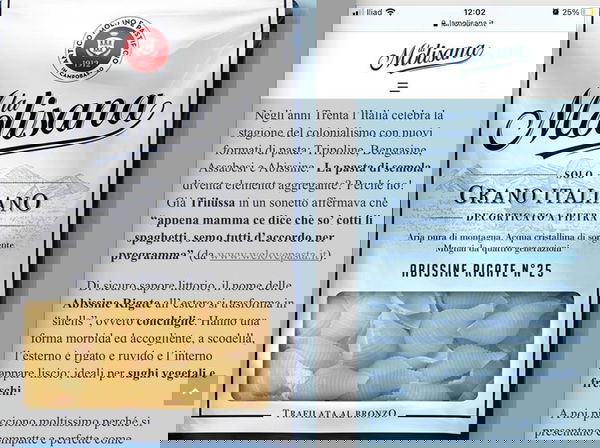 Le “Abissine rigate” e le “Tripoline” quella pasta dal «sapore littorio» di cui avremmo fatto a meno
