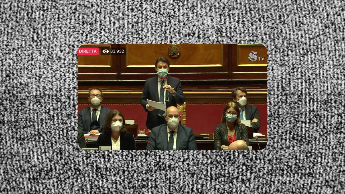 Conte si rivolge ai «cittadini a casa», come se fosse un talk-show article-post
