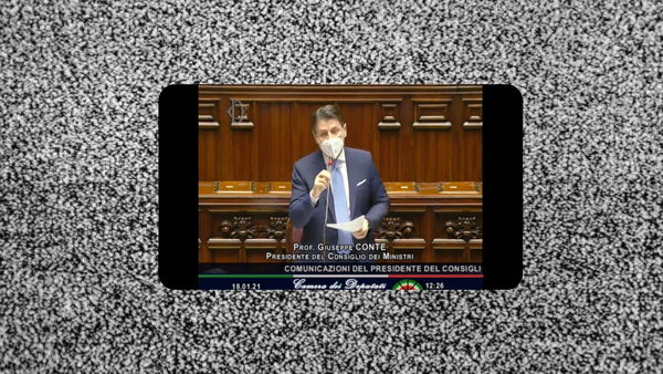 Conte ‘esce dai social’ e non nomina mai Matteo Renzi