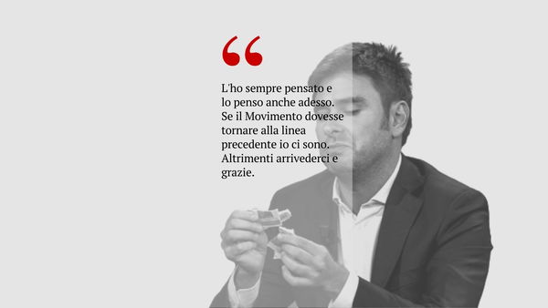 Il post Facebook di Alessandro Di Battista è la prima vittoria di Renzi