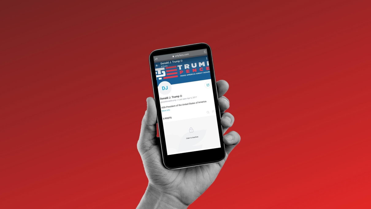 Donald Trump non aveva un account OnlyFans (e, quindi, non è stato sospeso da lì) article-post