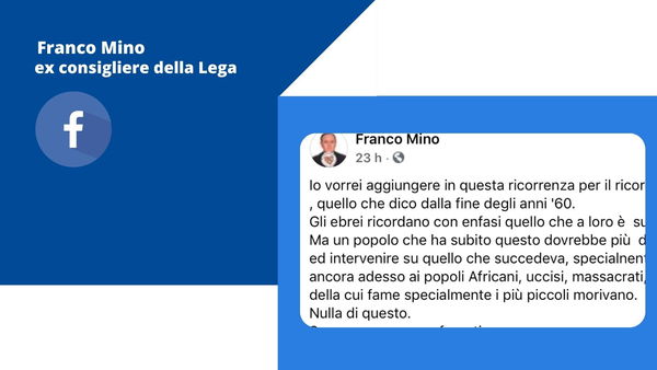 Ancora ci sono consiglieri comunali della Lega che usano FB per dire «gli ebrei non meritano attenzione»?