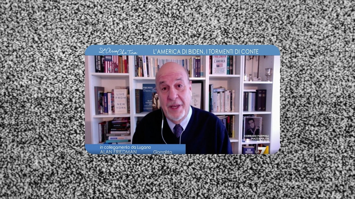 Dopo le polemiche, Alan Friedman va in tv per dire di lasciar perdere i social media article-post