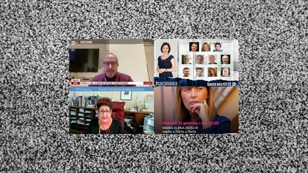 No, non vi si è rotto il telecomando: c’è una “Italia Viva” a reti unificate