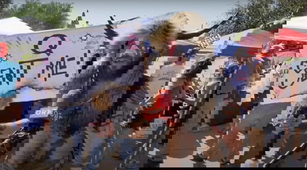 Jake Angeli, il manifestante con le corna, è chiamato «lo sciamano di QAnon»