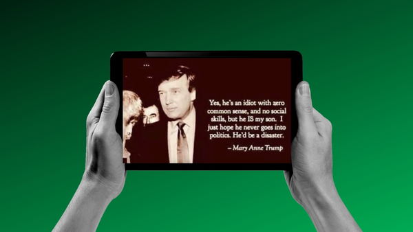 No, la madre di Trump non ha mai detto che il figlio è un idiota