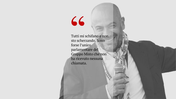 Paragone va in radio a dire che tutti lo schifano