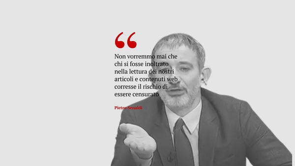 Checché ne dica Senaldi, Libero su Twitter non è stato censurato