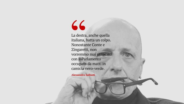 La stoccata di Alessandro Sallusti ai sovranisti