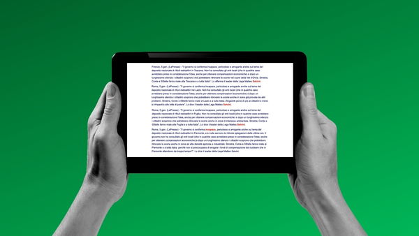 La pigrizia della Lega e di Salvini nei comunicati stampa