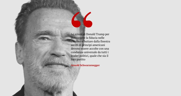 Donald Trump ha fatto perdere la pazienza anche al Repubblicano Schwarzenegger