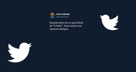 La raucedine di Carlo Calenda quando parla con un giornalista del Fatto Quotidiano article-post