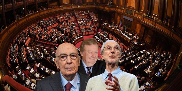 Quindi alla fine (nonostante gli insulti preventivi) Napolitano, Rubbia e Piano non erano in Senato