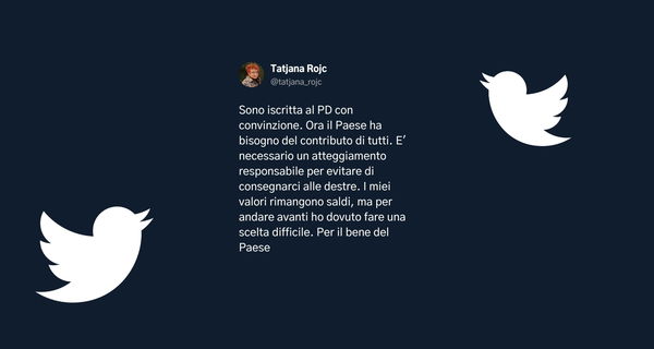 Il trasformismo via Twitter di chi lascia il Pd per rimanere nel Pd
