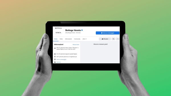 Quale strategia potrebbe esserci dietro la sospensione degli account social di Bottega Veneta