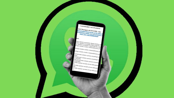 Cosa c’è di vero nel calendario vaccinale che avete ricevuto su WhatsApp