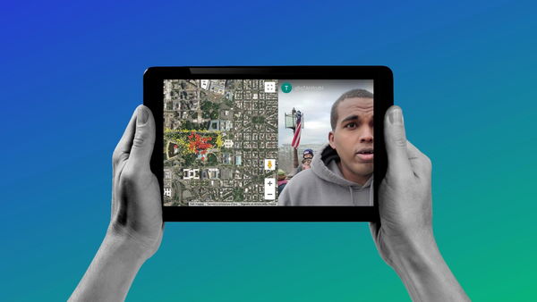 La mappa degli utenti Parler che hanno assaltato il Campidoglio