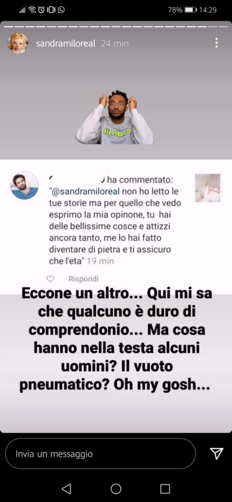 sandra milo molestie