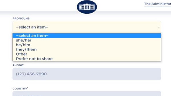 Che ora ci sia Biden alla Casa Bianca si vede già dal livello di inclusività del sito